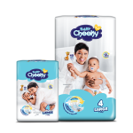 baby cheeky diapers (large size)