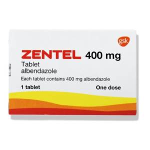 albendazole 400mg tablets (azentel) 400mg